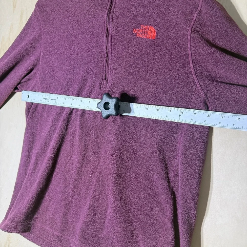 North Face 100 Glacier 1/4-zip‎ fleece pullover Men’s Medium